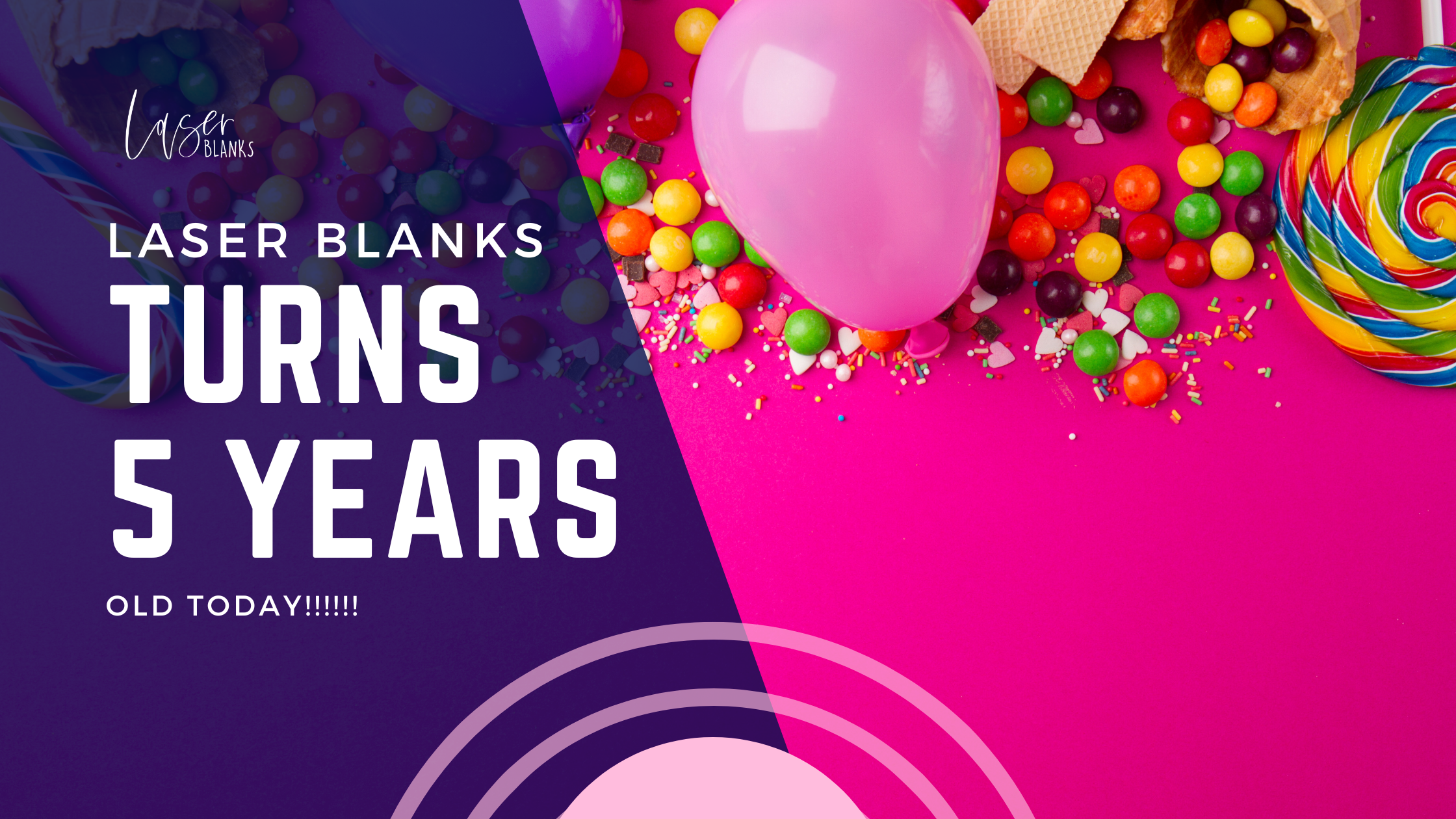 Five Years of Laser Blanks: A Heartfelt Thank You