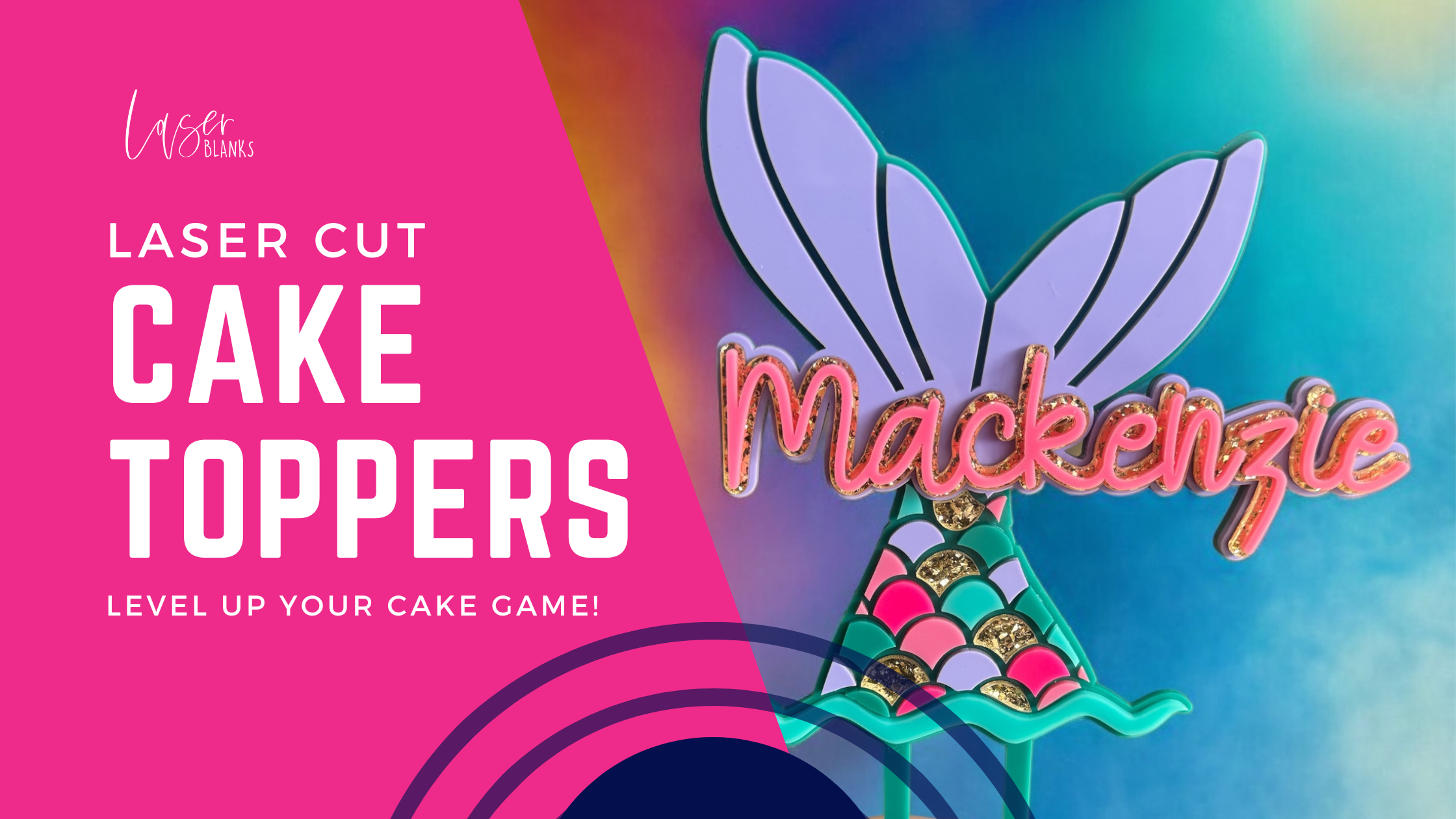 Make Your Cake Shine: Fun and Personalised Cake Toppers!