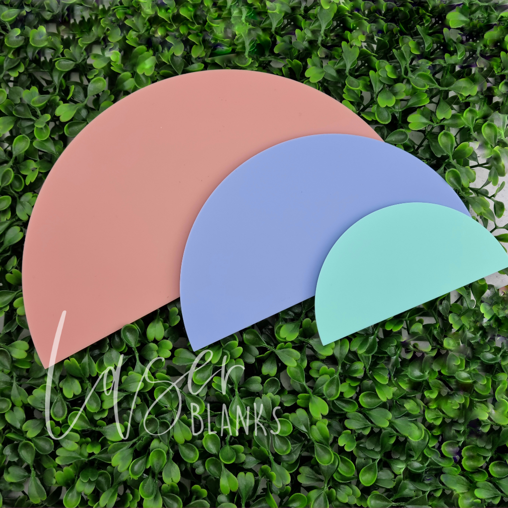 Semi Circle Craft Blanks