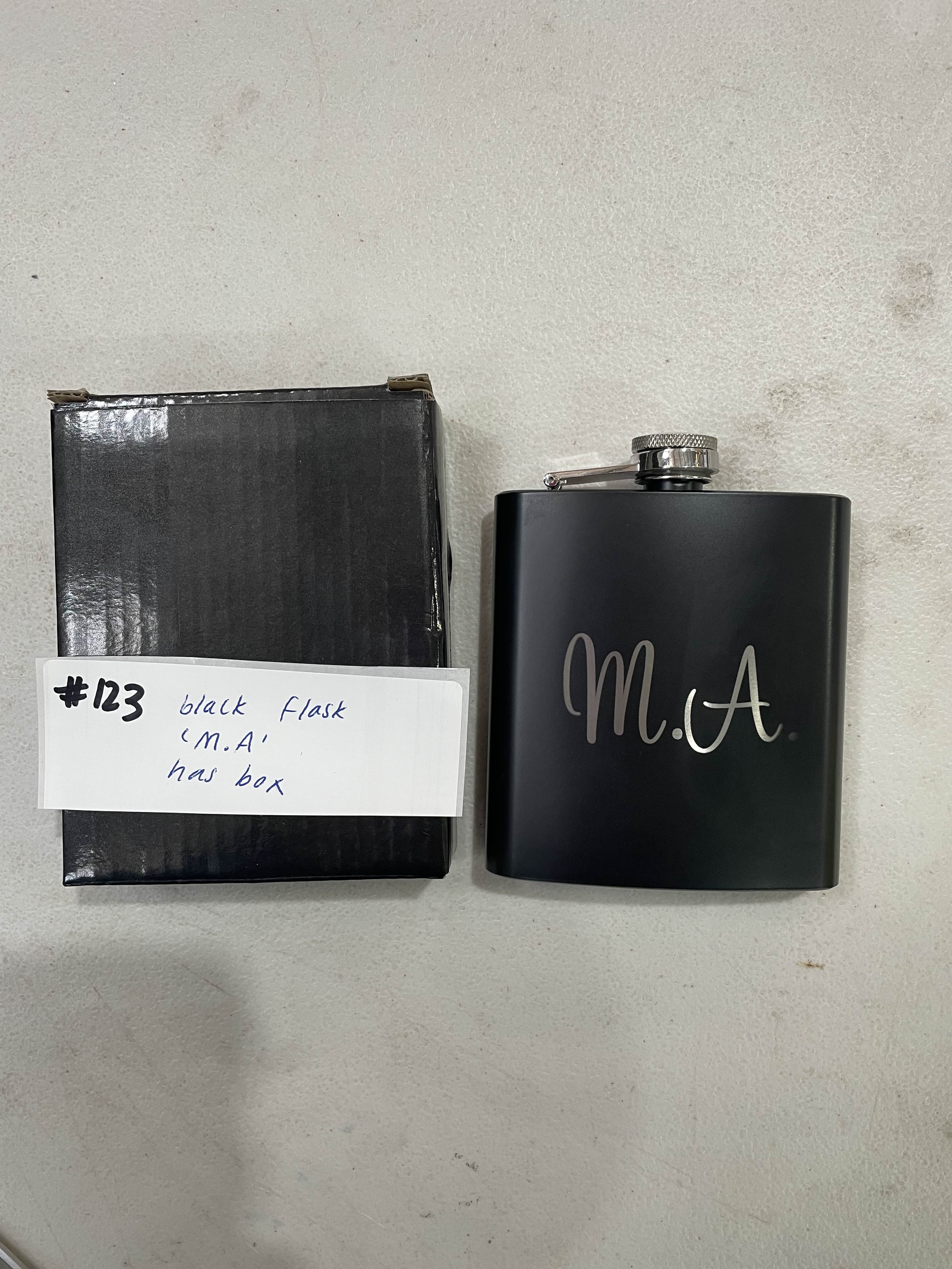 #123 - Black Flask - MA