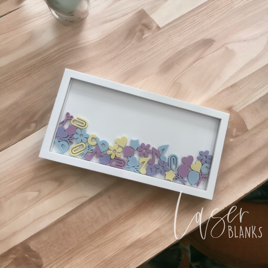 Shaker Box | Name Plaque | Desk Plaque