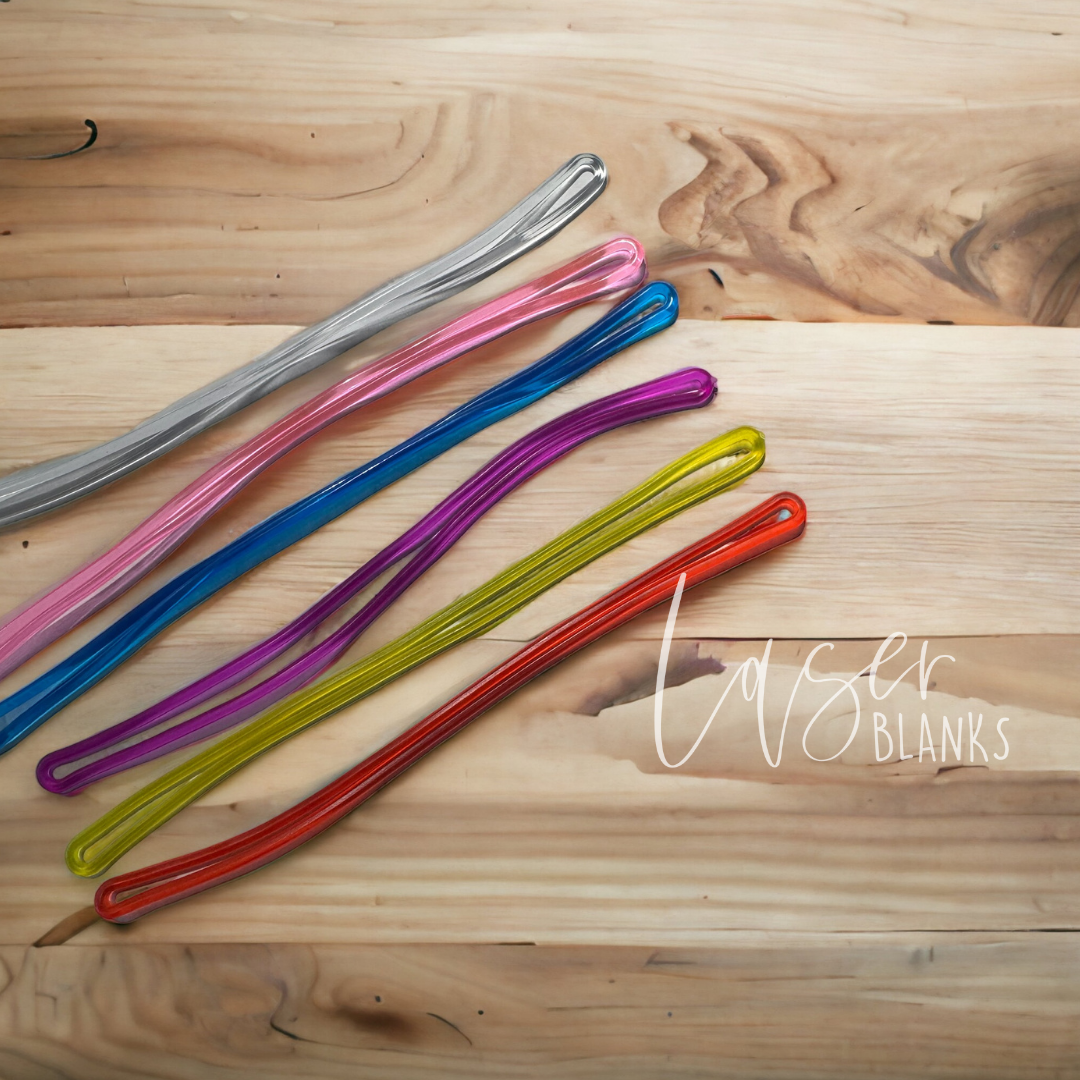 Bag Tag Loops | Clear + Coloured