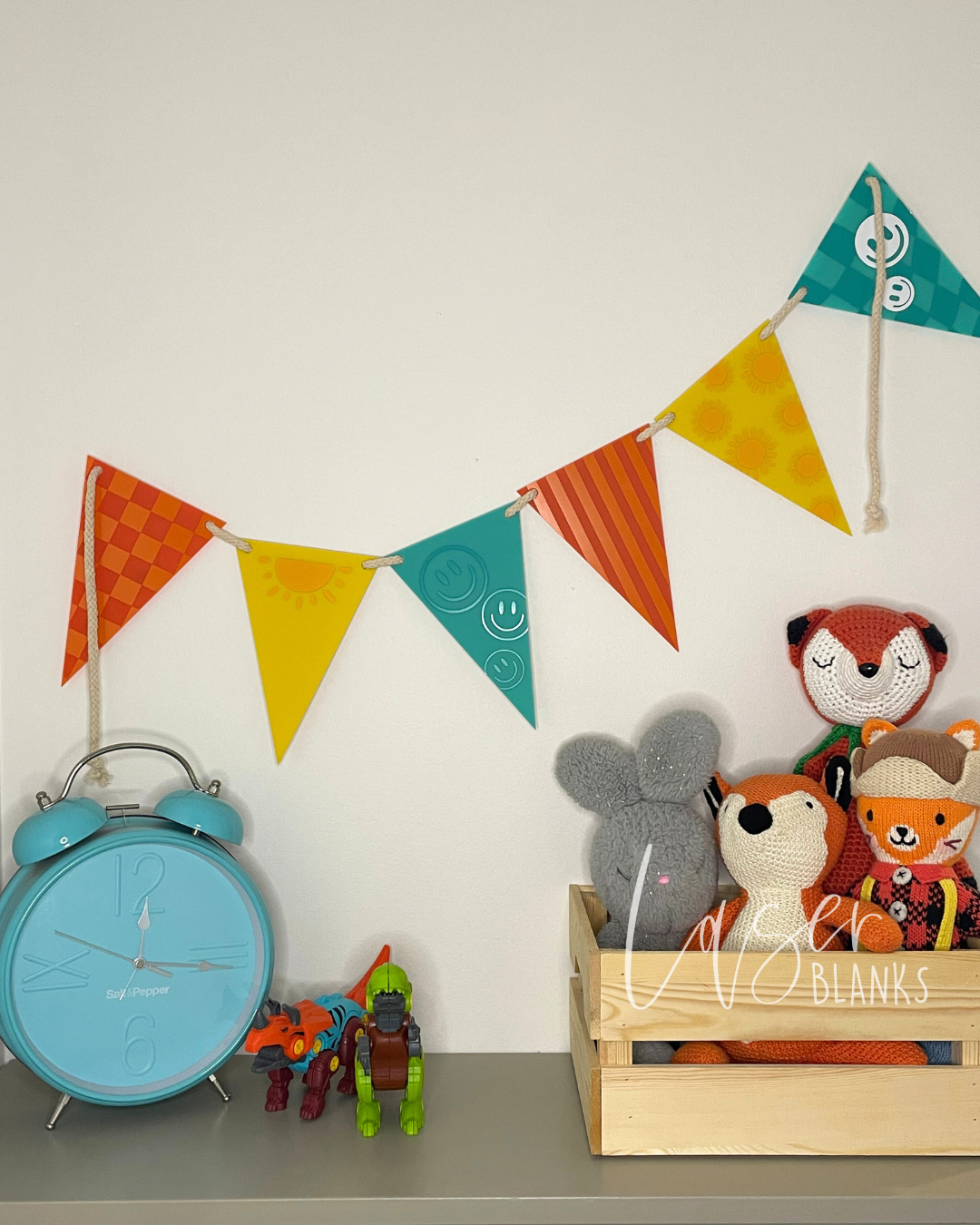 Triangle Bunting Craft Blank | 2mm & 3mm