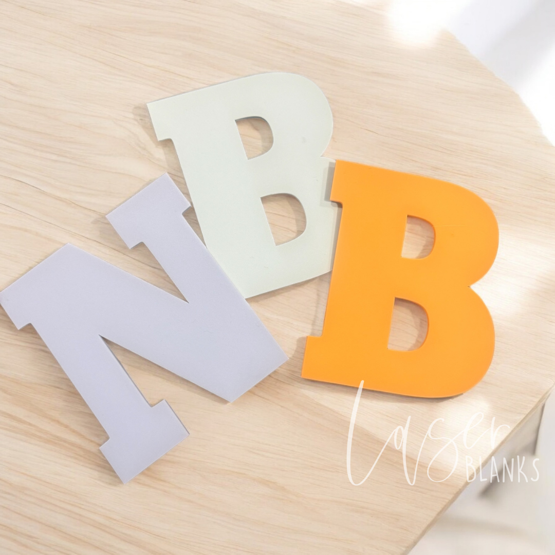 Plain Alphabet Letters