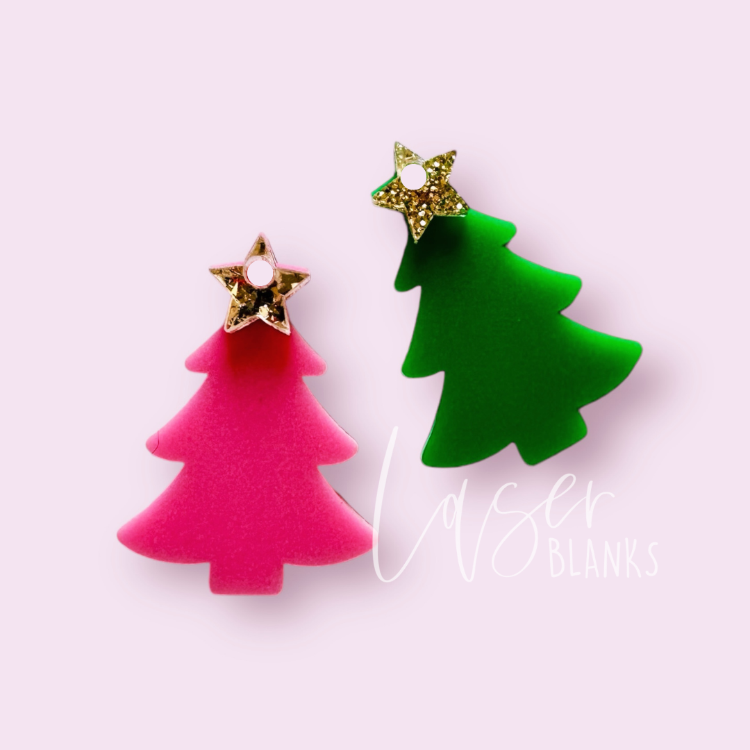 Tree with Star Earrings | Pack of 5 Pairs