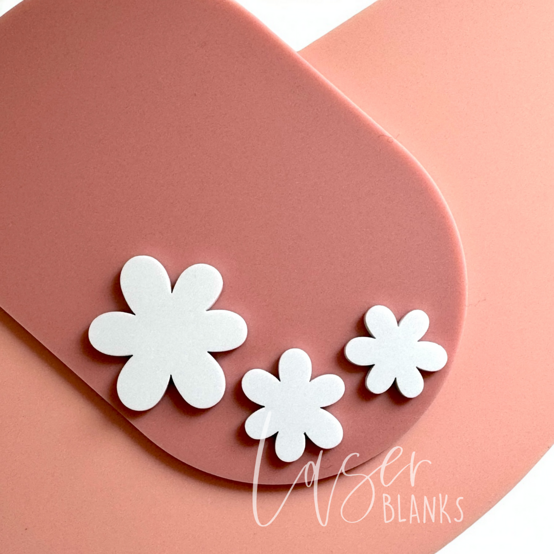 Flower | Acrylic Blank | Set of 3
