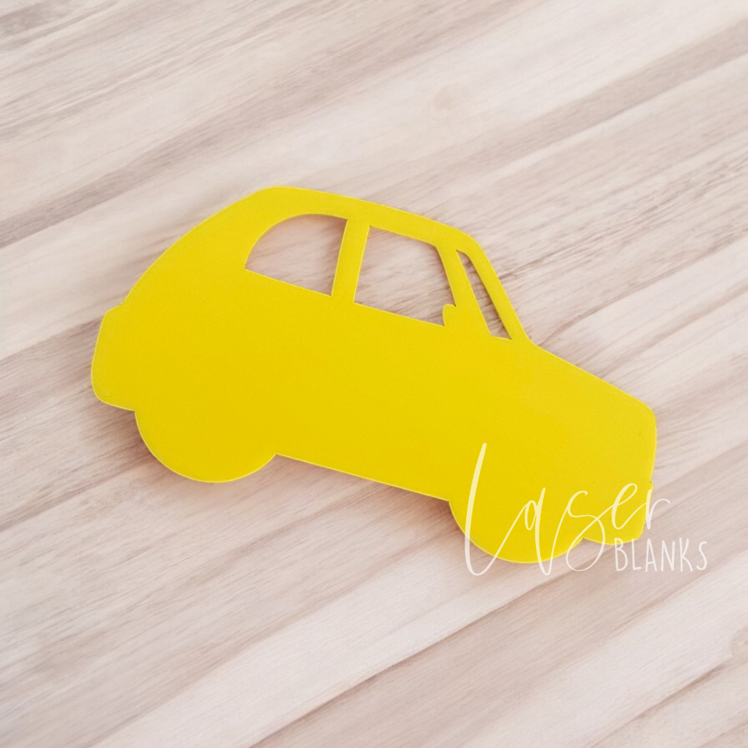 Car Milestone/Announcement | Acrylic Blank | Acrylic Shape