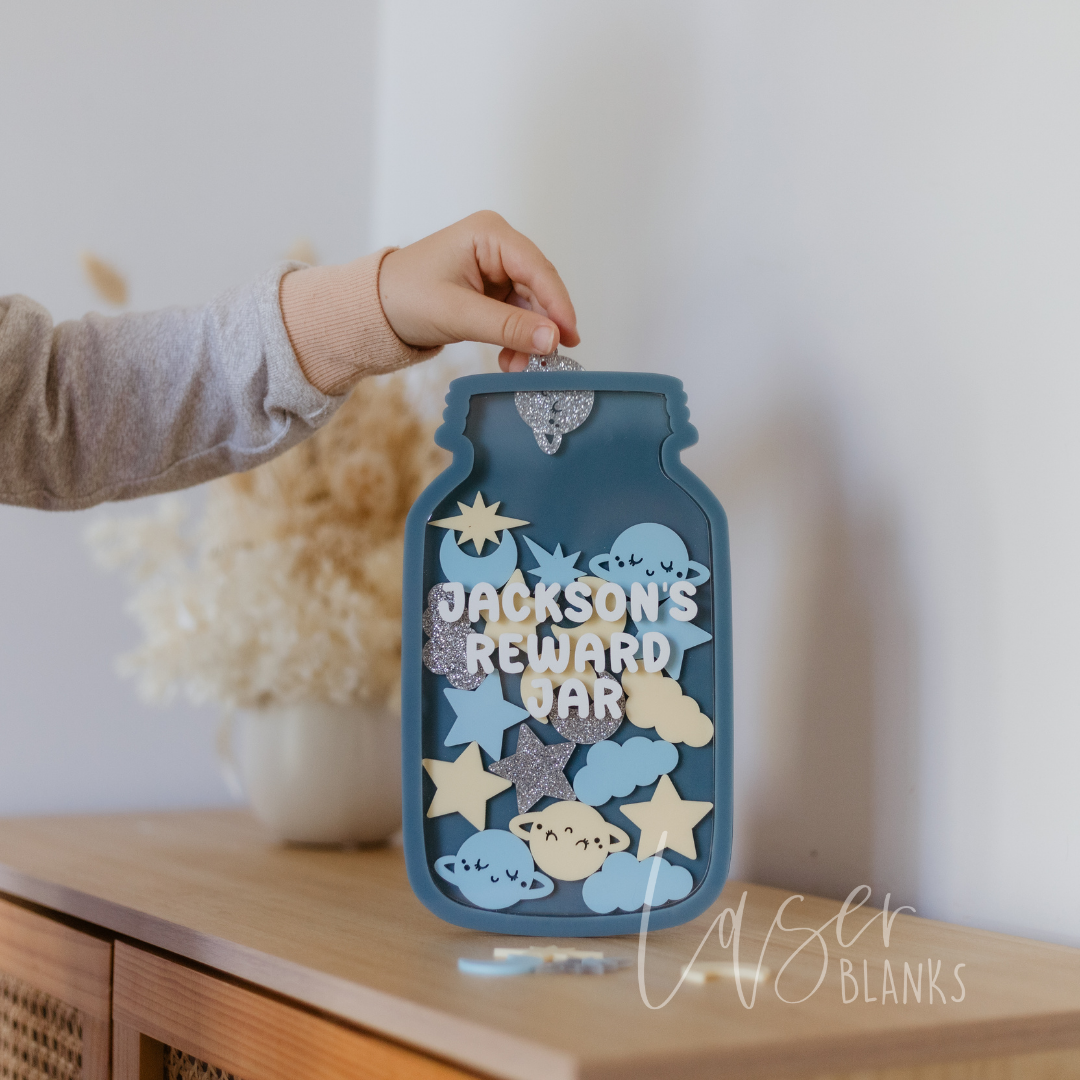 Reward Jar | Personalised + Complete with Tokens