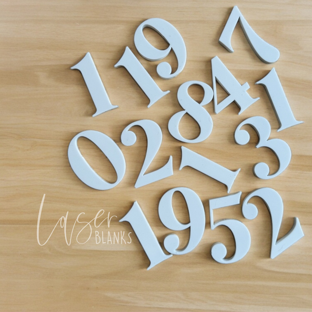 Number Set for Milestone Discs | Set of 15