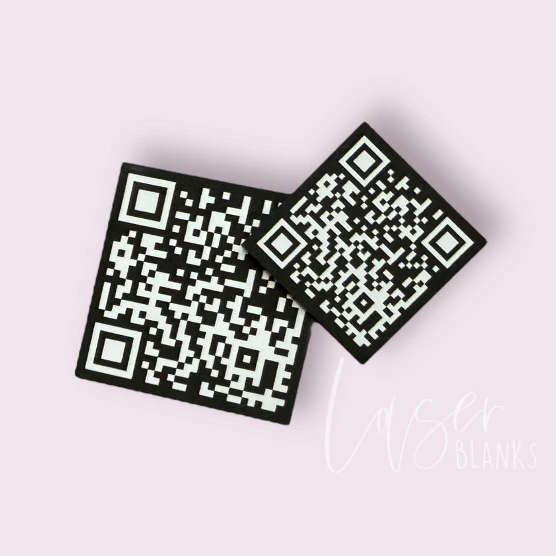 QR Code | Engraved Tile | Business Signage | 3 Sizes