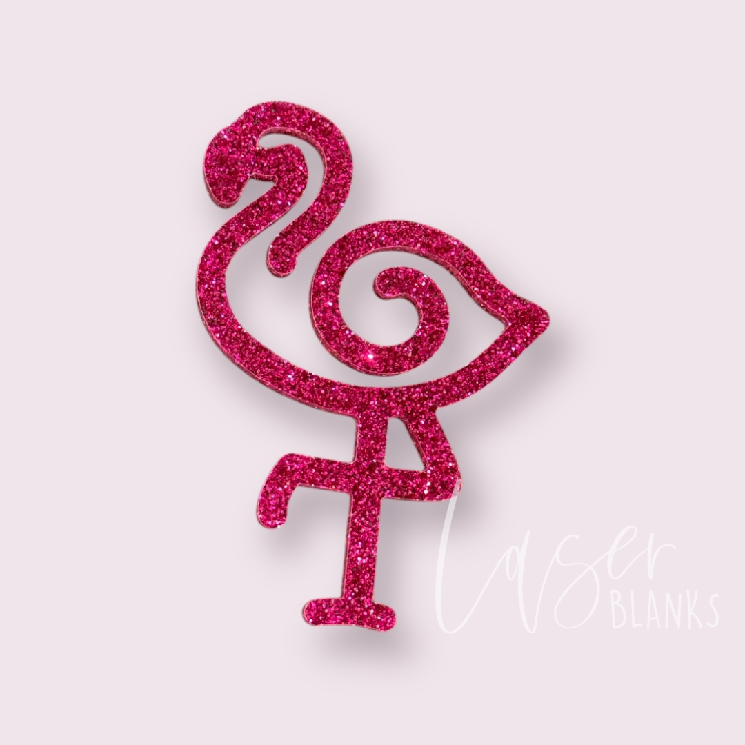 Flamingo Shape | Jumbo Paper Clip Bookmark