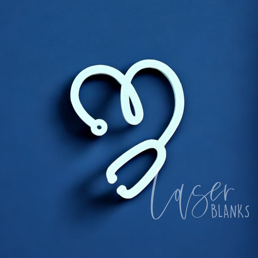 Stethoscope Shape | Jumbo Paper Clip Bookmark