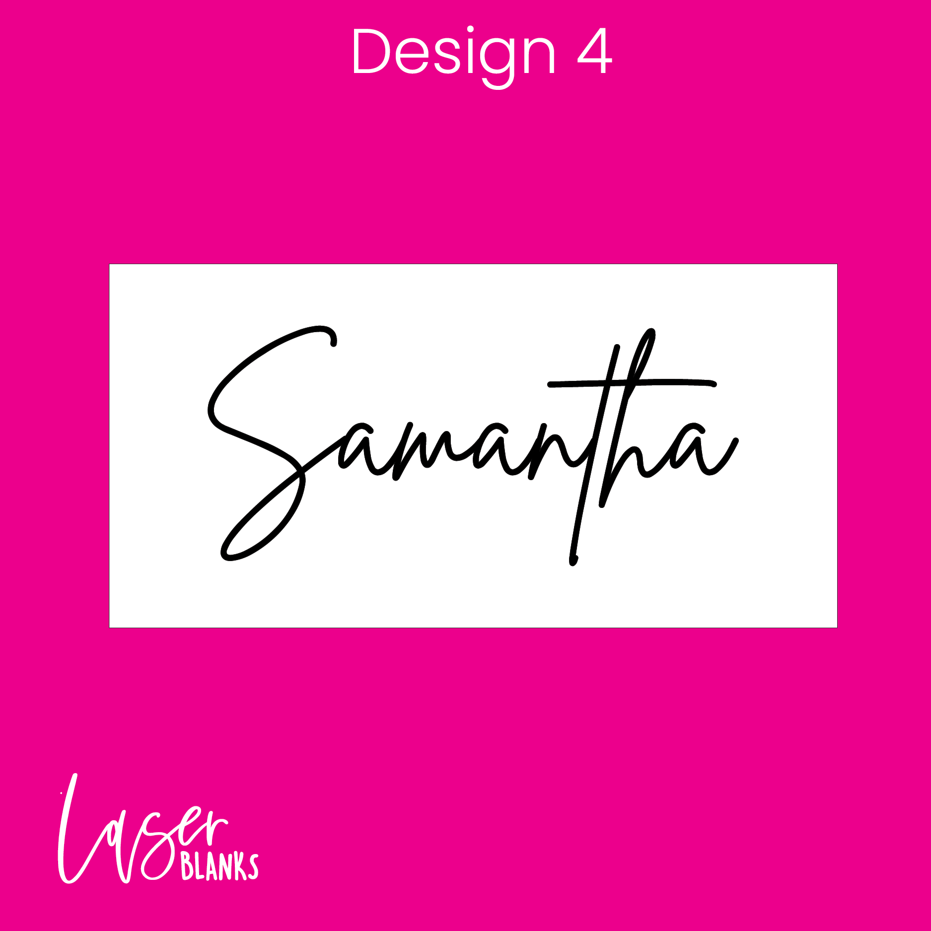 Engraved Rectangle Place Cards