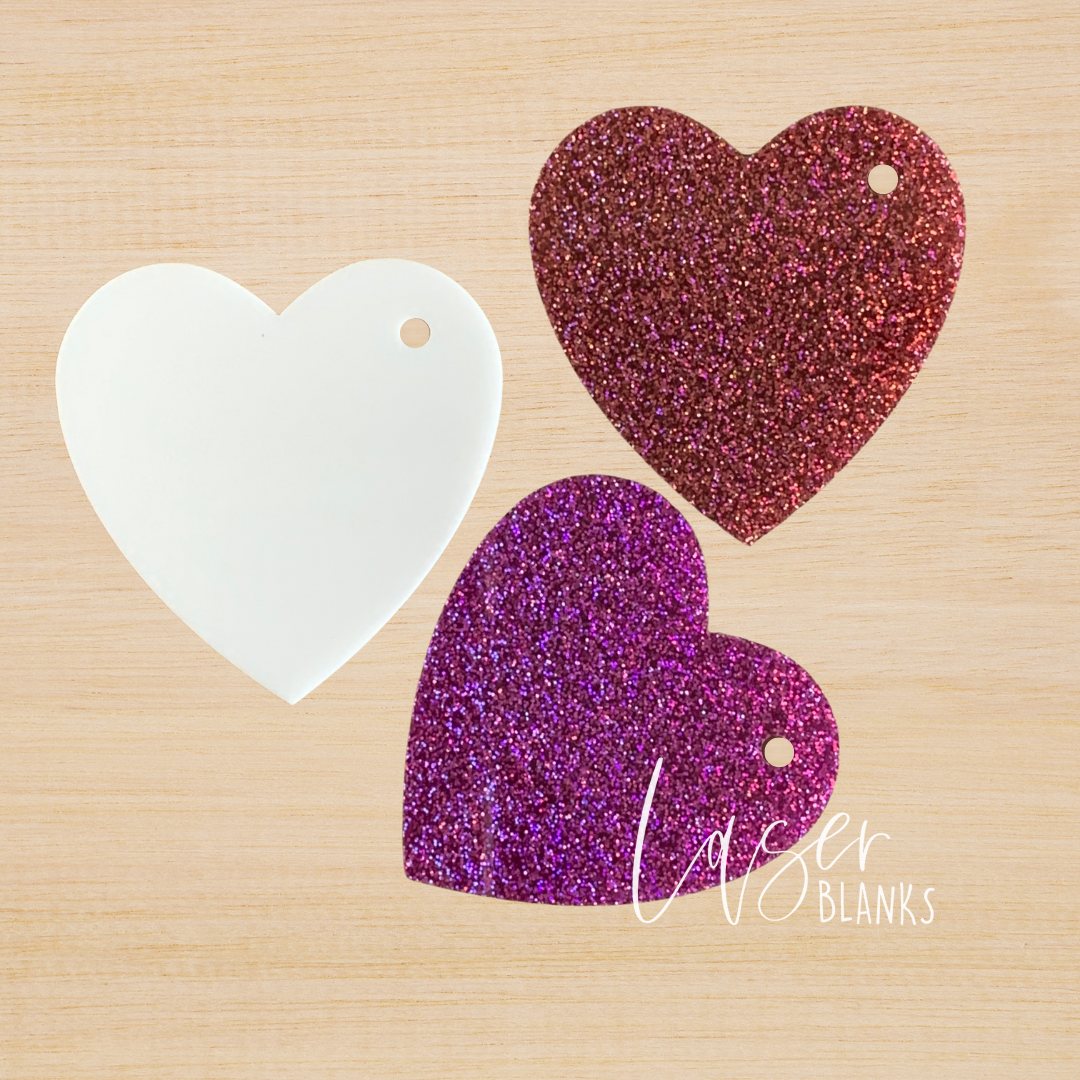 Rounded Heart Keyring