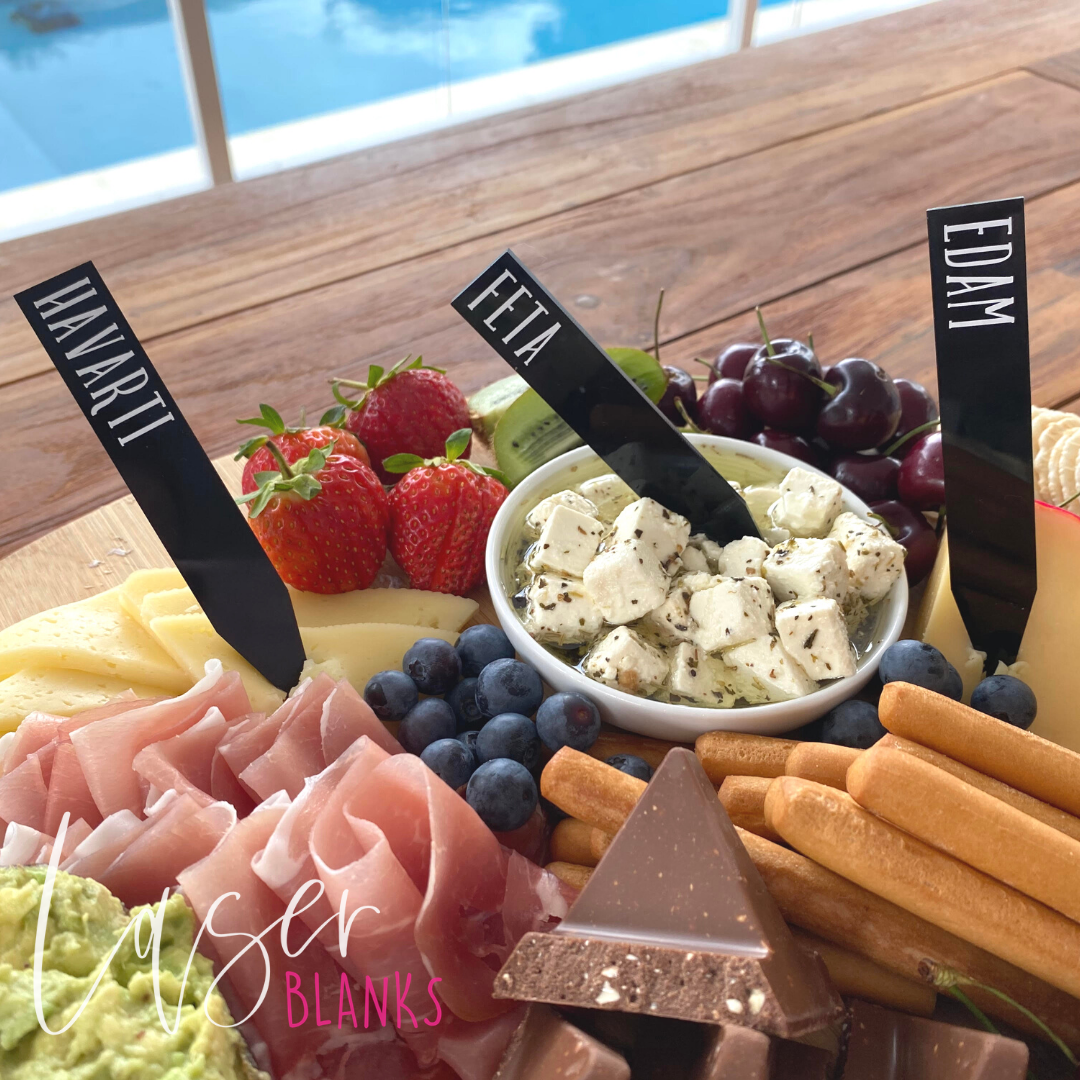 Cheese Spikes | Cheese Spike Blanks | Dessert Labels