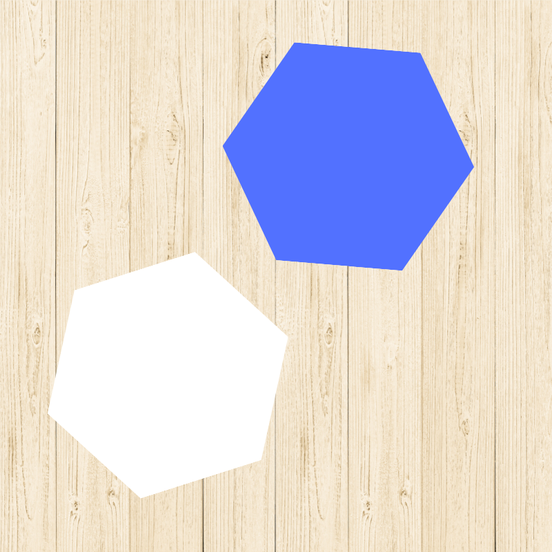 Hexagon Shape | 95mm wide