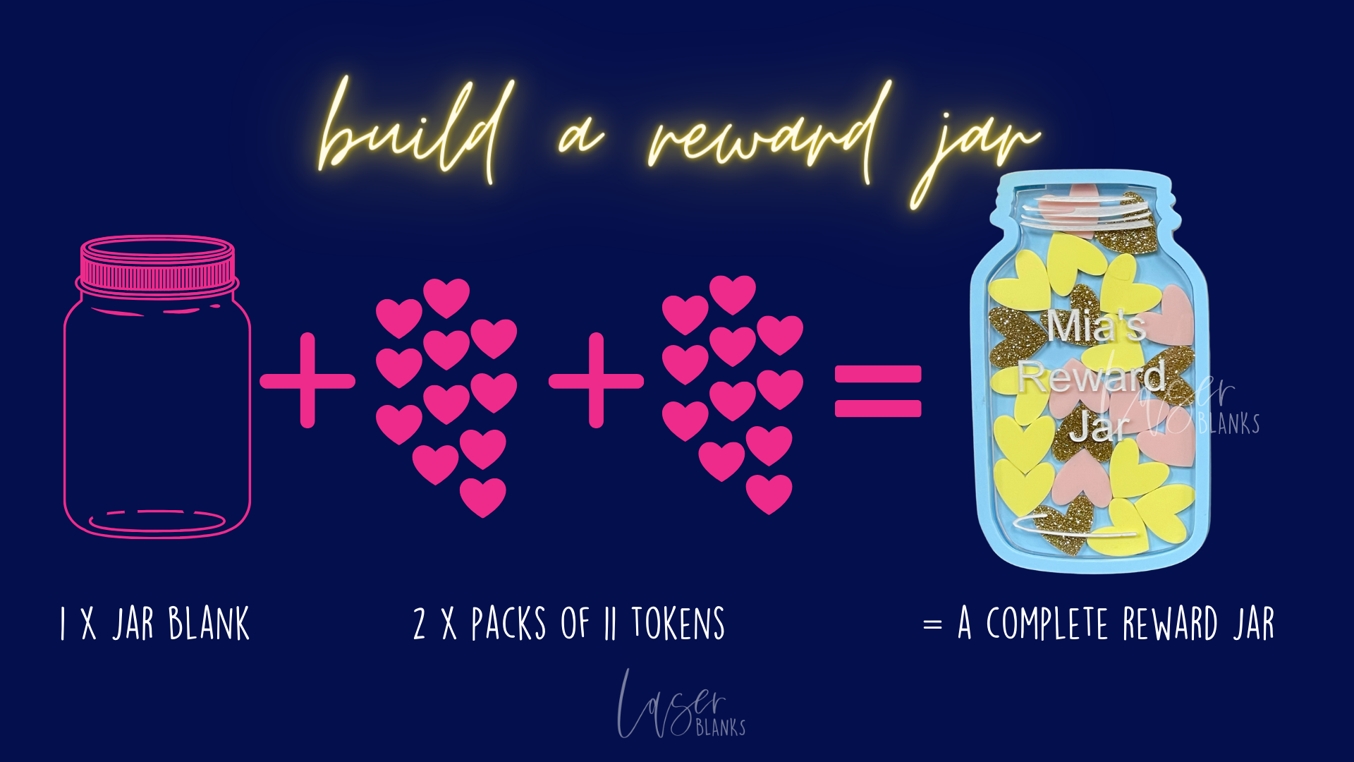 Reward Jar Blank | Standard Size | Craft Kit