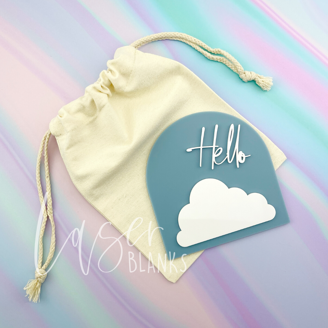 Drawstring Bags | Calico Bags | 3 Sizes