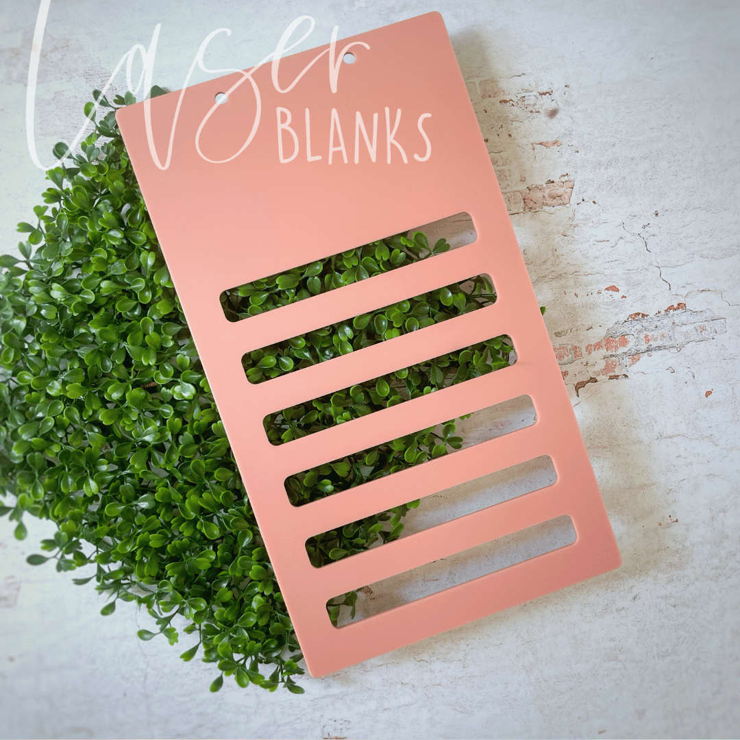 Tall Rectangle Bow Holder | Acrylic Blank