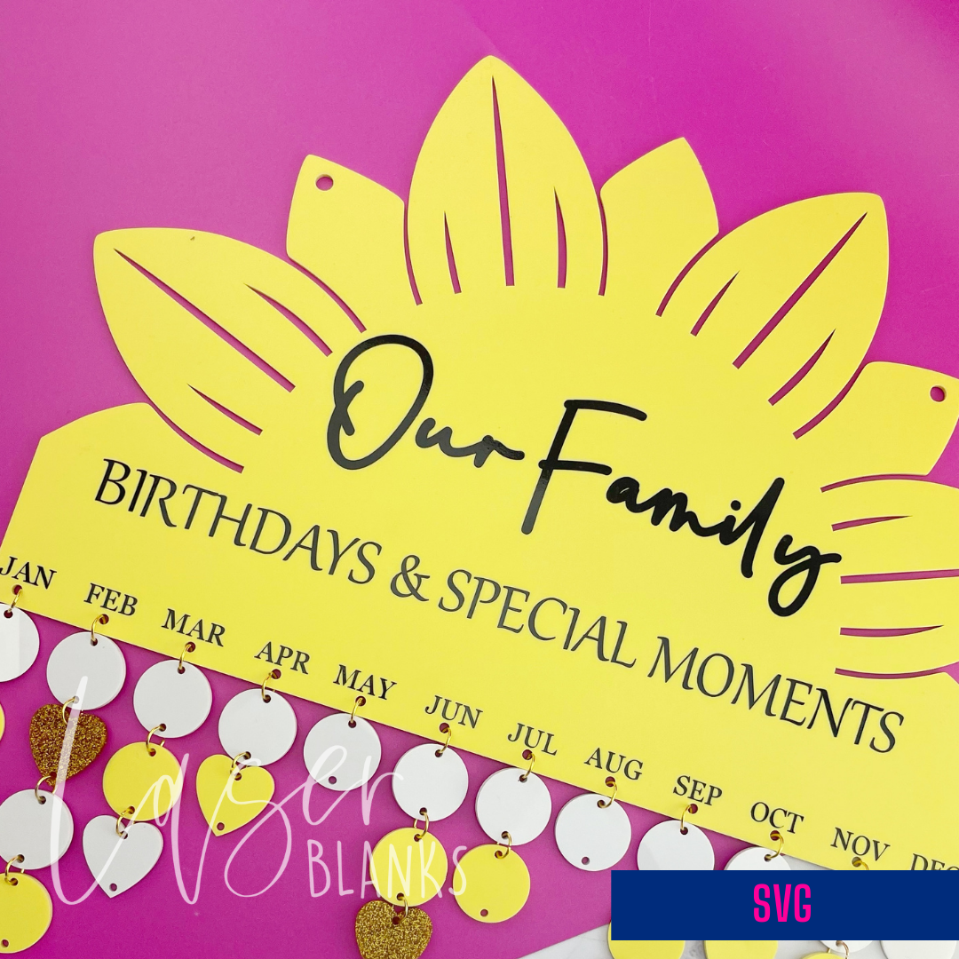 Family Calendar SVG