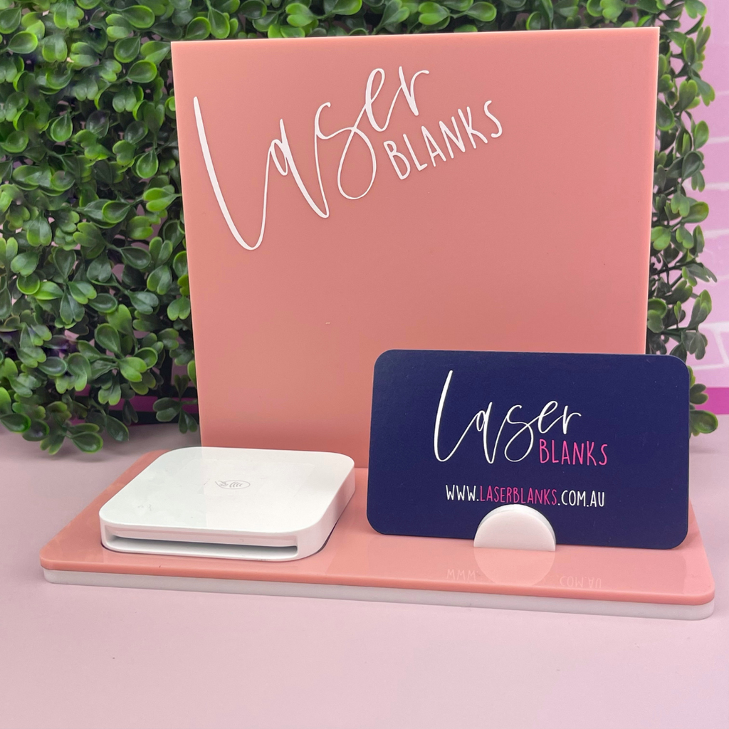 Square Reader Blank Stand | Acrylic Blank | Business Signage | Naturals ...