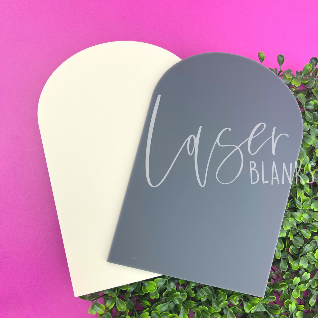 A2 Acrylic Blank Arch | 3mm | Craft Blank