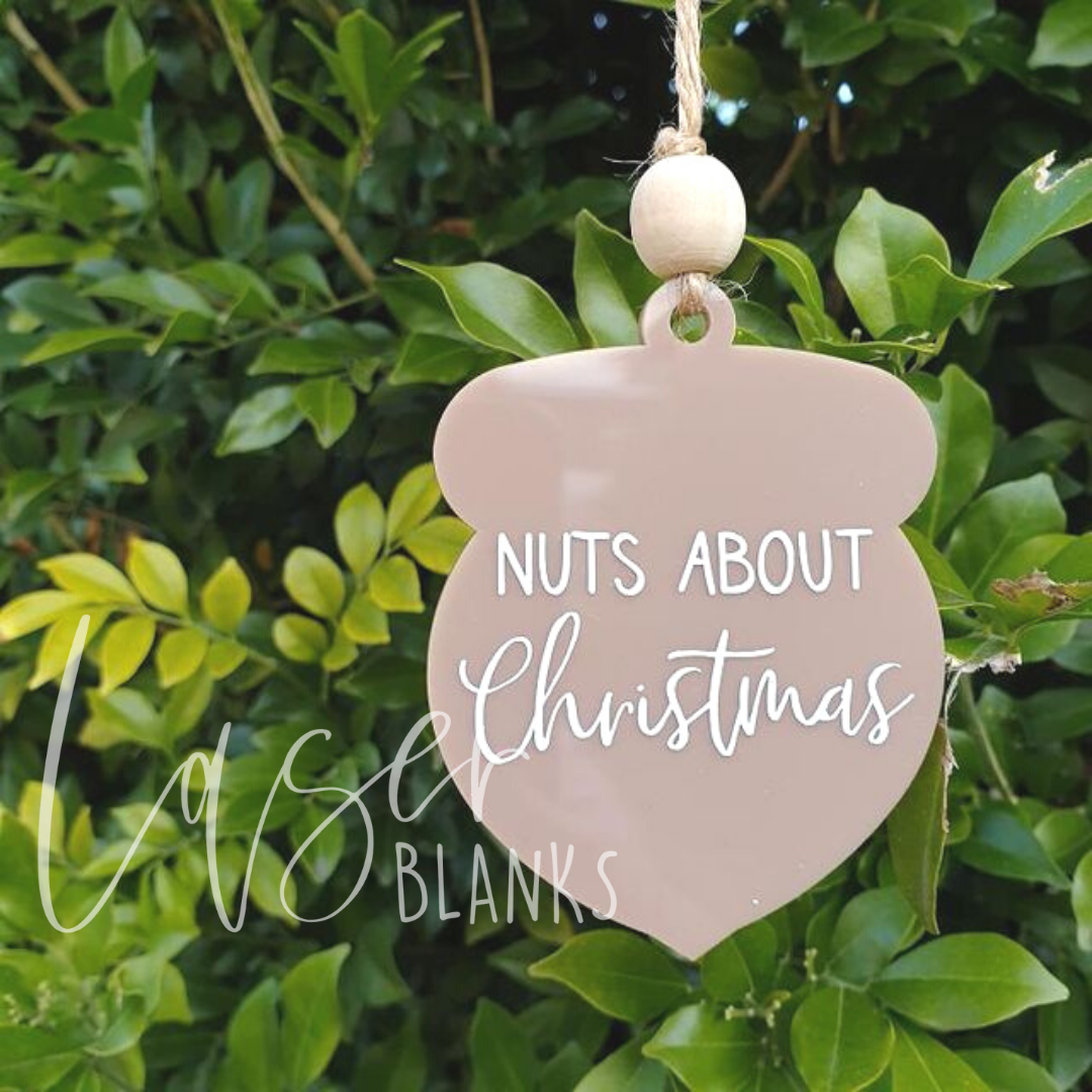Acorn Decoration | Gift Tag Blank