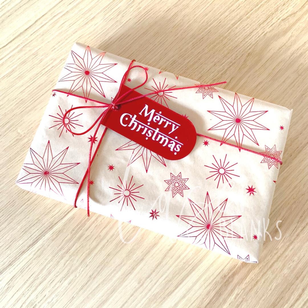 100mm x 50mm arched acrylic gift tag blank – ready for vinyl or engraving