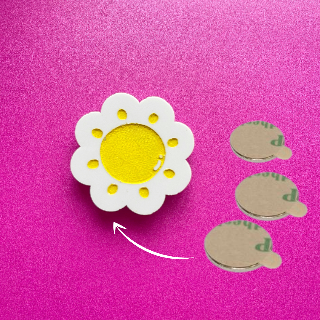 Self Adhesive Magnet | For Fridge Magnets | 20 Pack