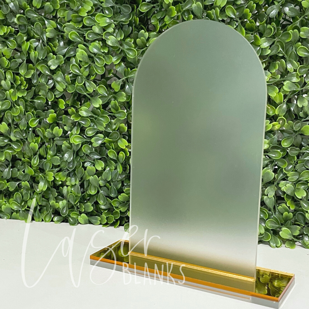 Tall Arched Sign | Table Number