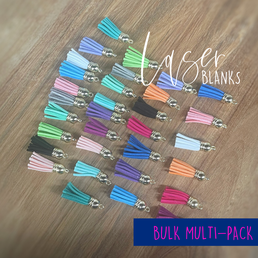 Multi-Pack of Small Tassels | Bulk Value Pack | 32 Pieces