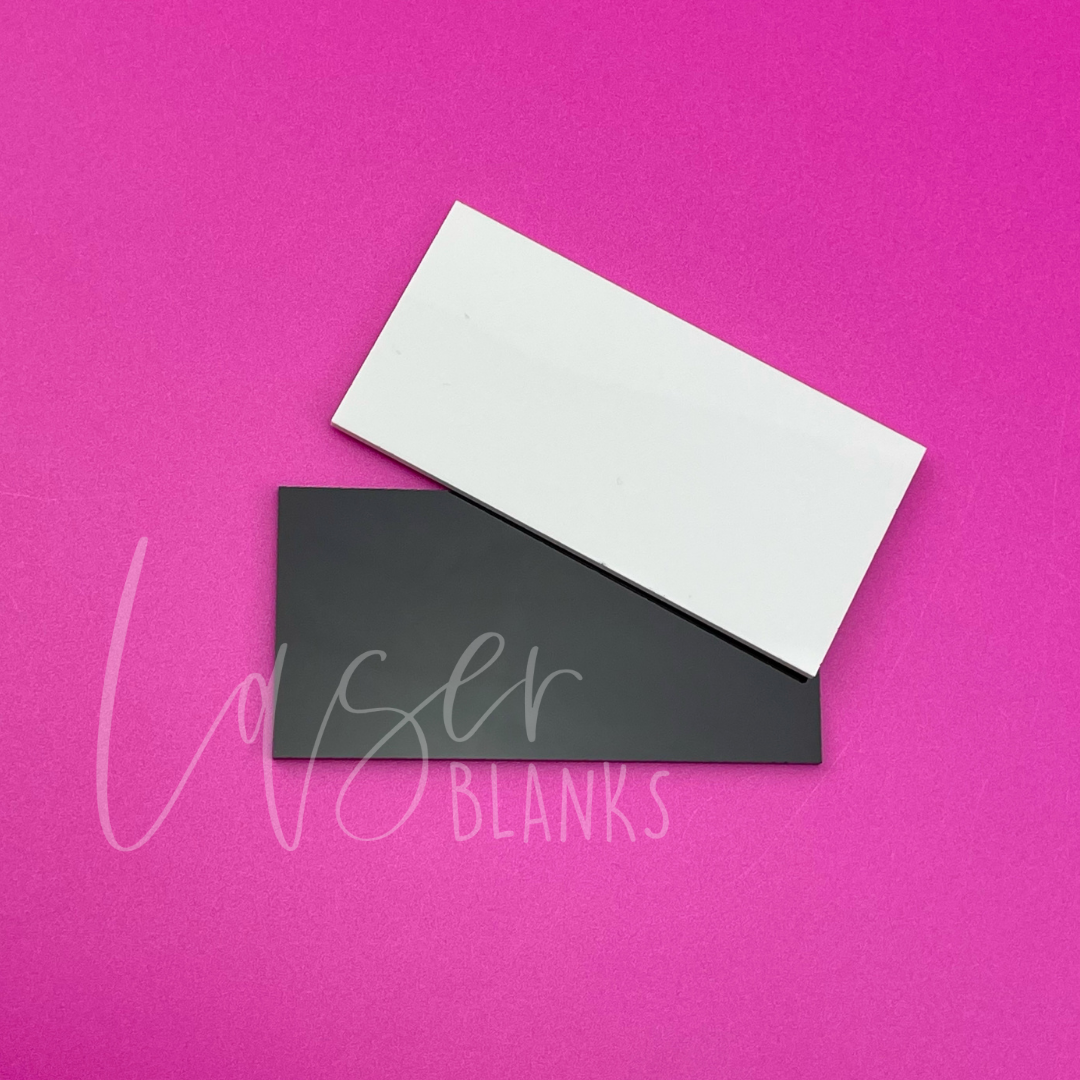 Rectangle Place Card | Rectangle Acrylic Blank | 10cm x 5cm