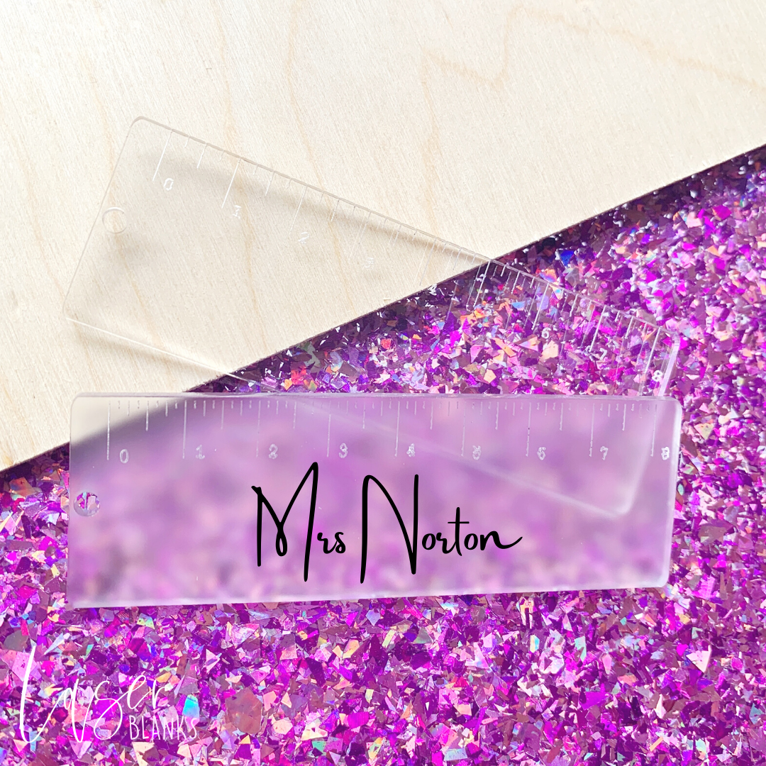 Ruler Keyring | Teacher’s Gift | Teacher Keyring