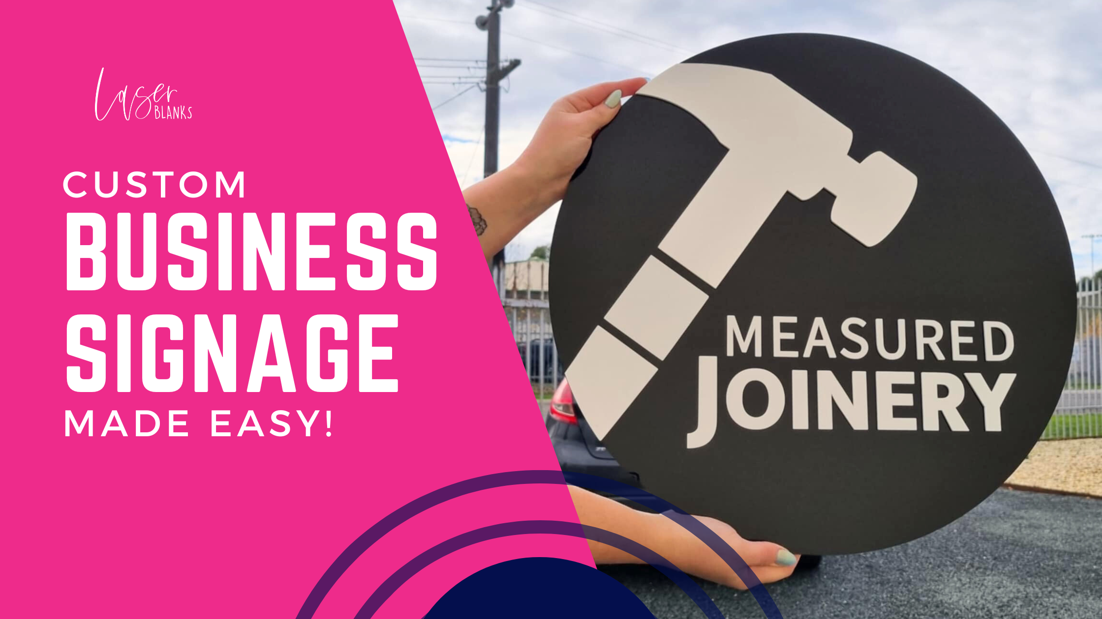 Creating Signage Custom Business Signage Australia – DIY & Affordable | Laser Blanks