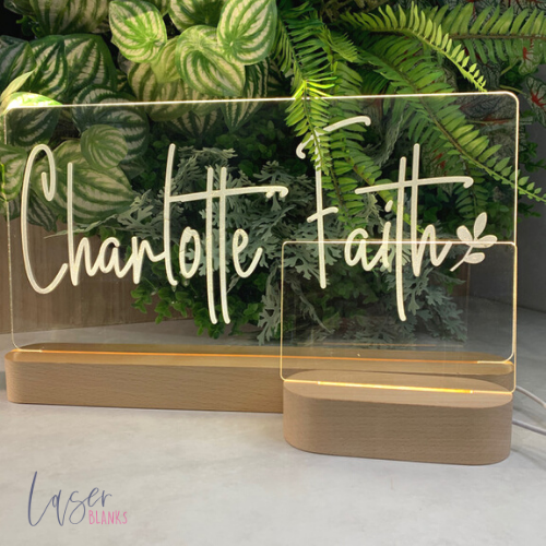 A Look at our 40cm Night Lights &  The Ultimate Vinyl Option