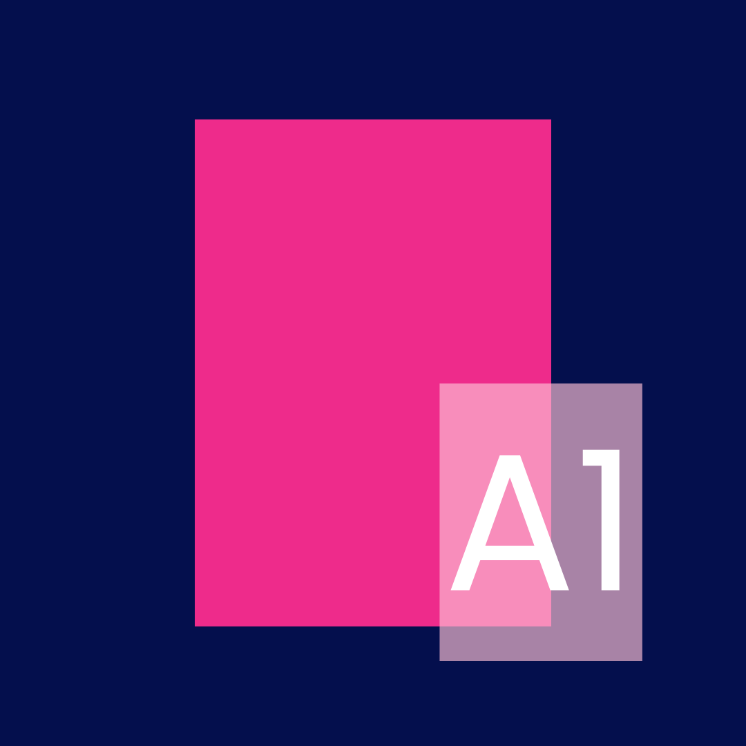 A1 acrylic blank for wedding welcome sign