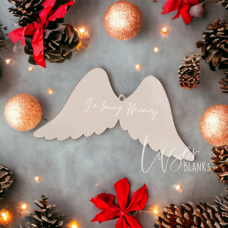 Wings Bauble | Gift Tag