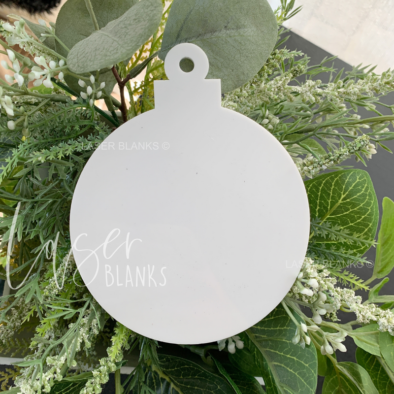 Plain Bauble | Gift Tag [Plain] 100mm