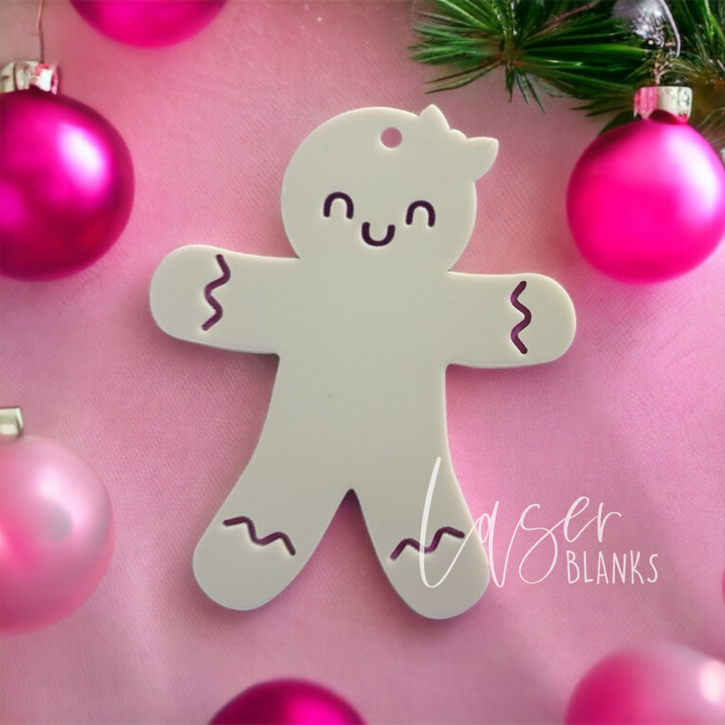 Gingerbread Girl| Decoration | Bauble | Gift Tag