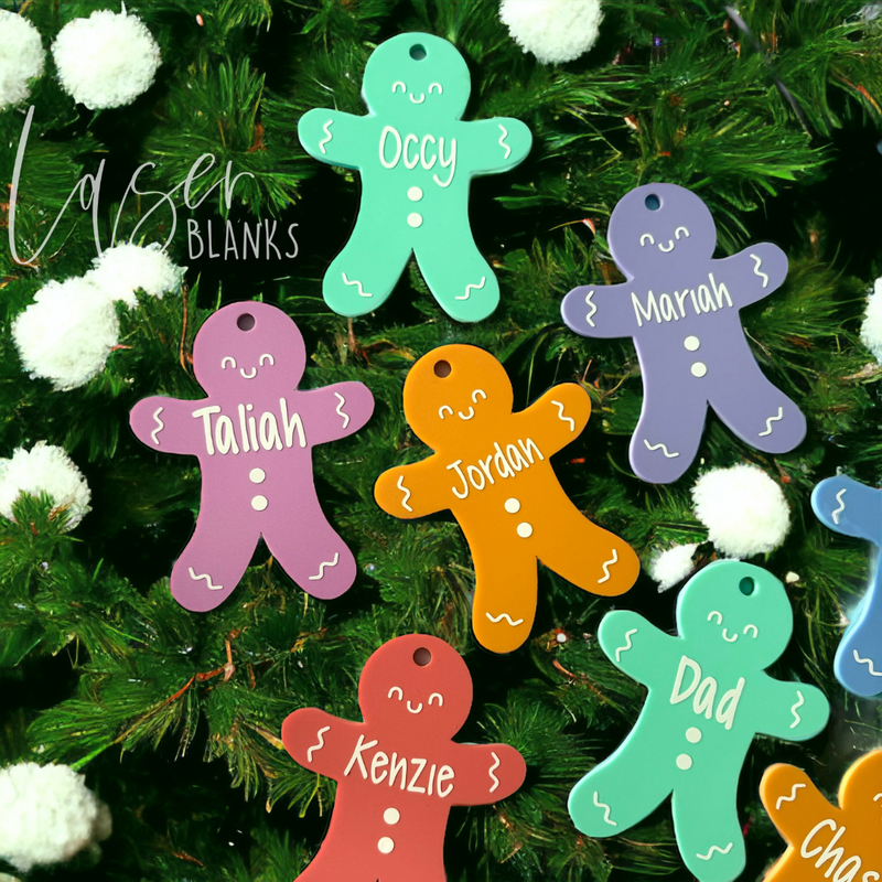 Gingerbread Man Bauble | Gift Tag