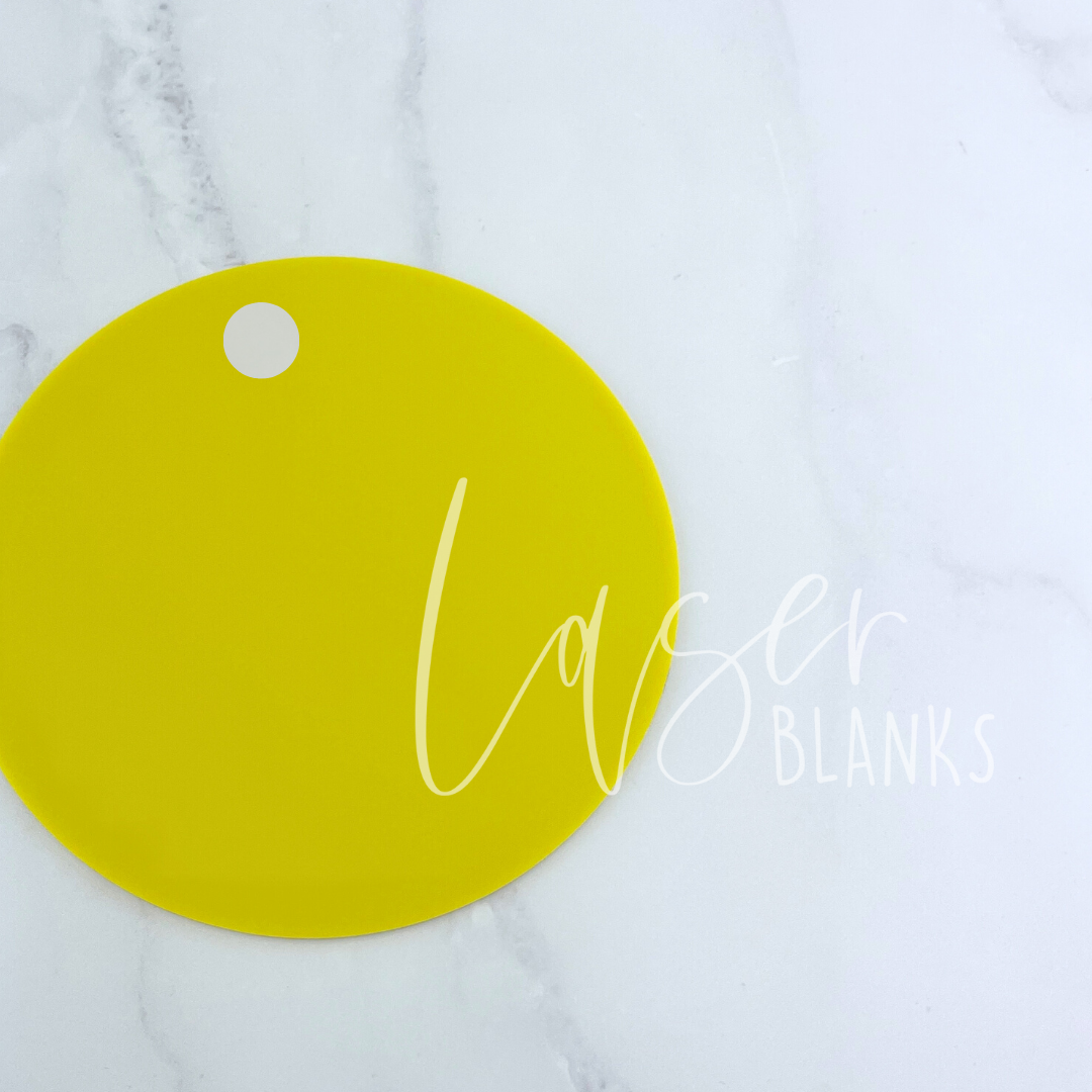 65mm Round Acrylic Blank | 2mm & 3mm