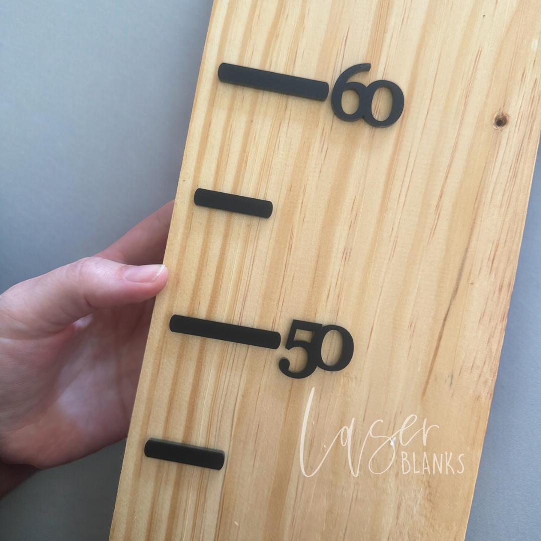 Height Chart Kit | Markers + Measurements