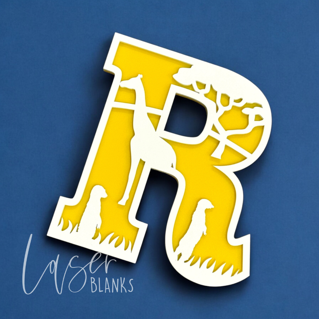 Safari Alphabet Letters
