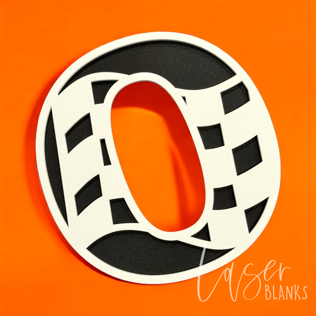 Flag Print Alphabet Letters