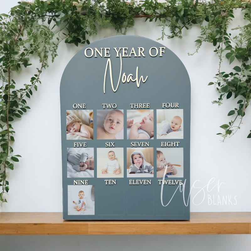 My First Year Board | Personalised  | Ready Made