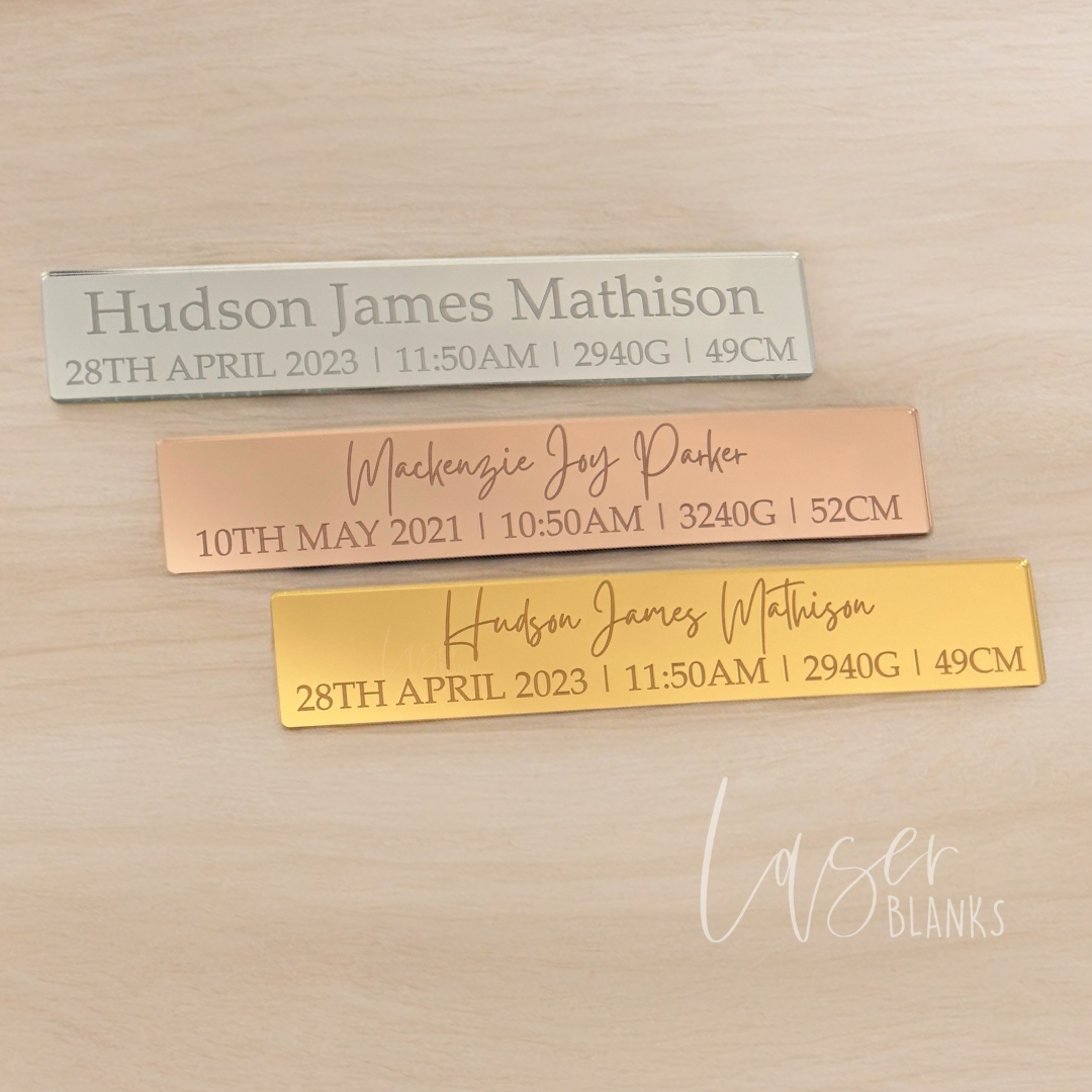 Baby 1:1 Line Art with Personalisation | Ready Made