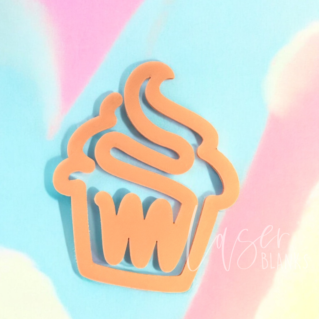 Cupcake Shape | Jumbo Paper Clip Bookmark