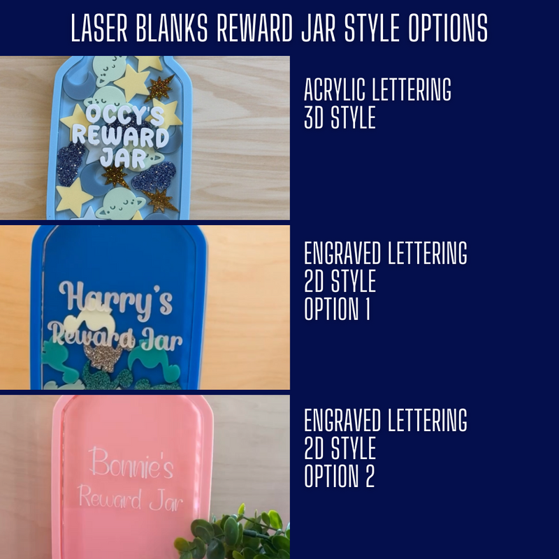 Reward Jar | Personalised + Complete with Tokens
