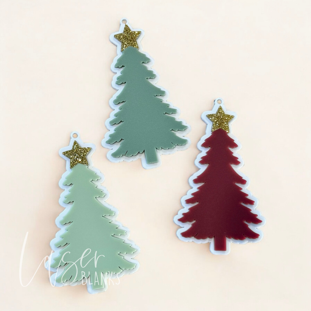 Layered Tree Bauble | Tag