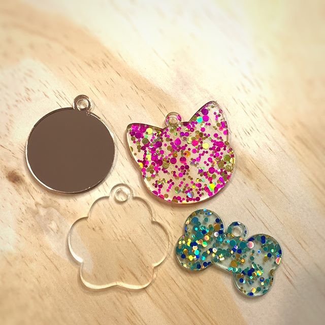 Paw Print Pet Tags | Animal Tag Blank